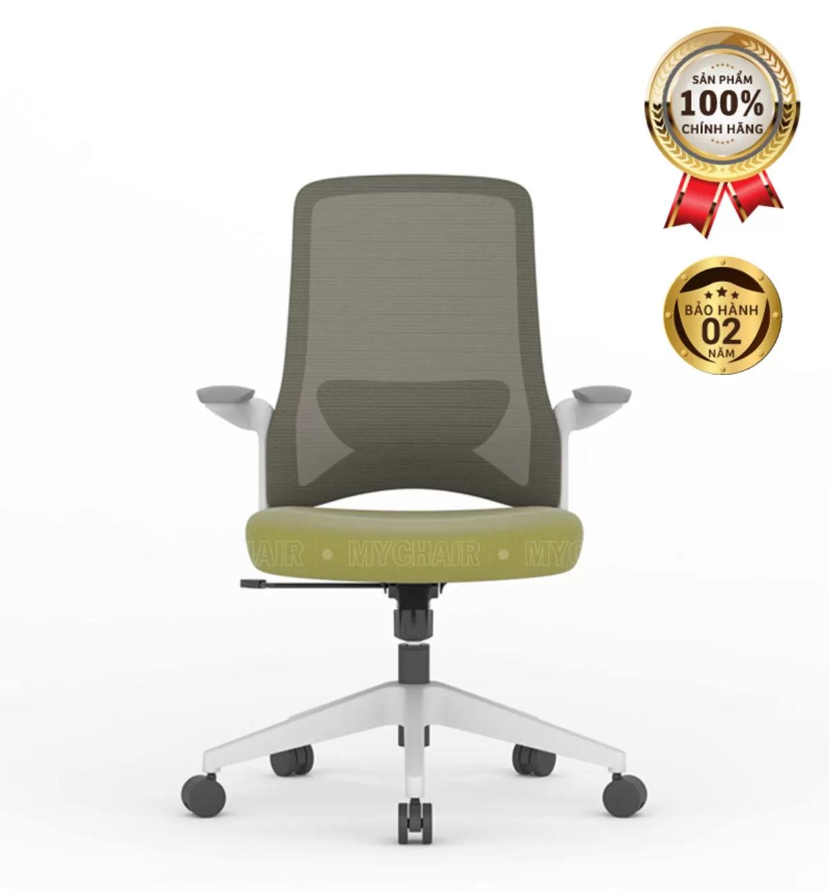 Ghế Xoay Lưới Nỉ Cao Cấp Nhập Khẩu MyChair FM121BW