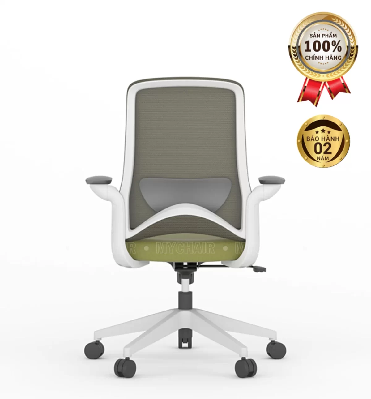 Ghế Xoay Lưới Nỉ Cao Cấp Nhập Khẩu MyChair FM121BW