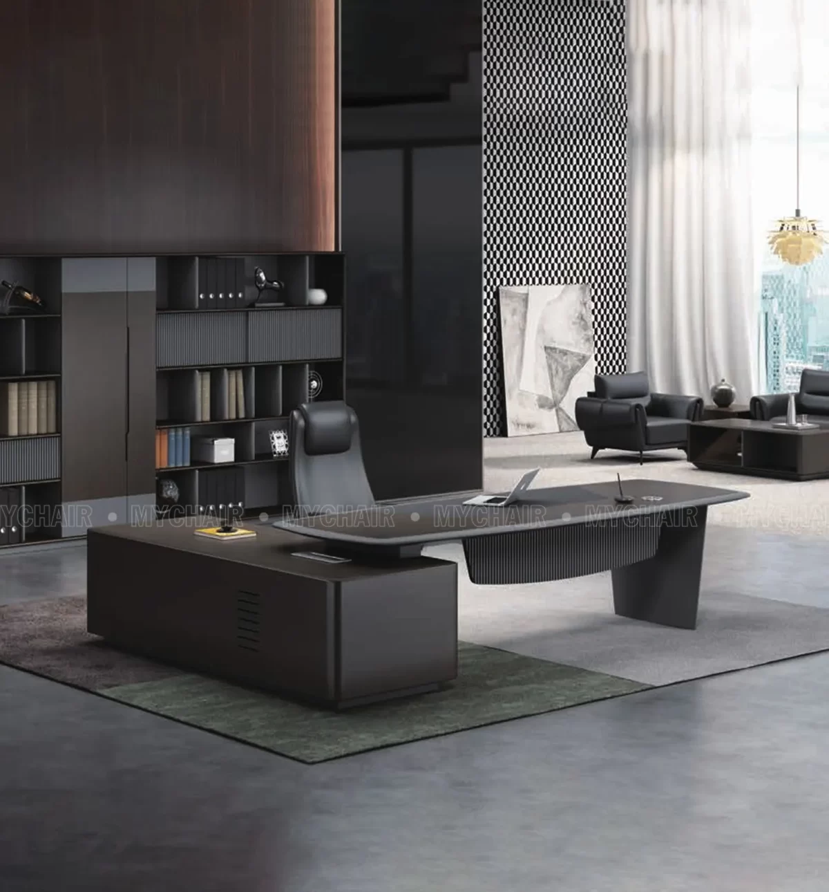 Bàn Giám Đốc Cao Cấp MyChair NBLD04