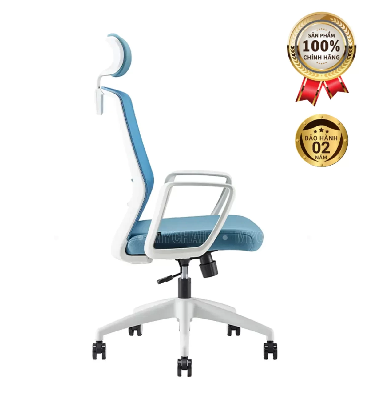 Ghế Xoay Lưới Nỉ Cao Cấp Nhập Khẩu MyChair FM126AW
