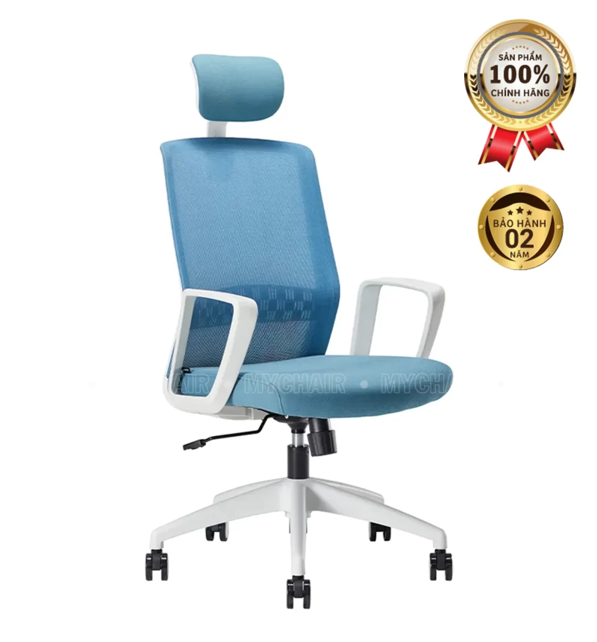 Ghế Xoay Lưới Nỉ Cao Cấp Nhập Khẩu MyChair FM126AW
