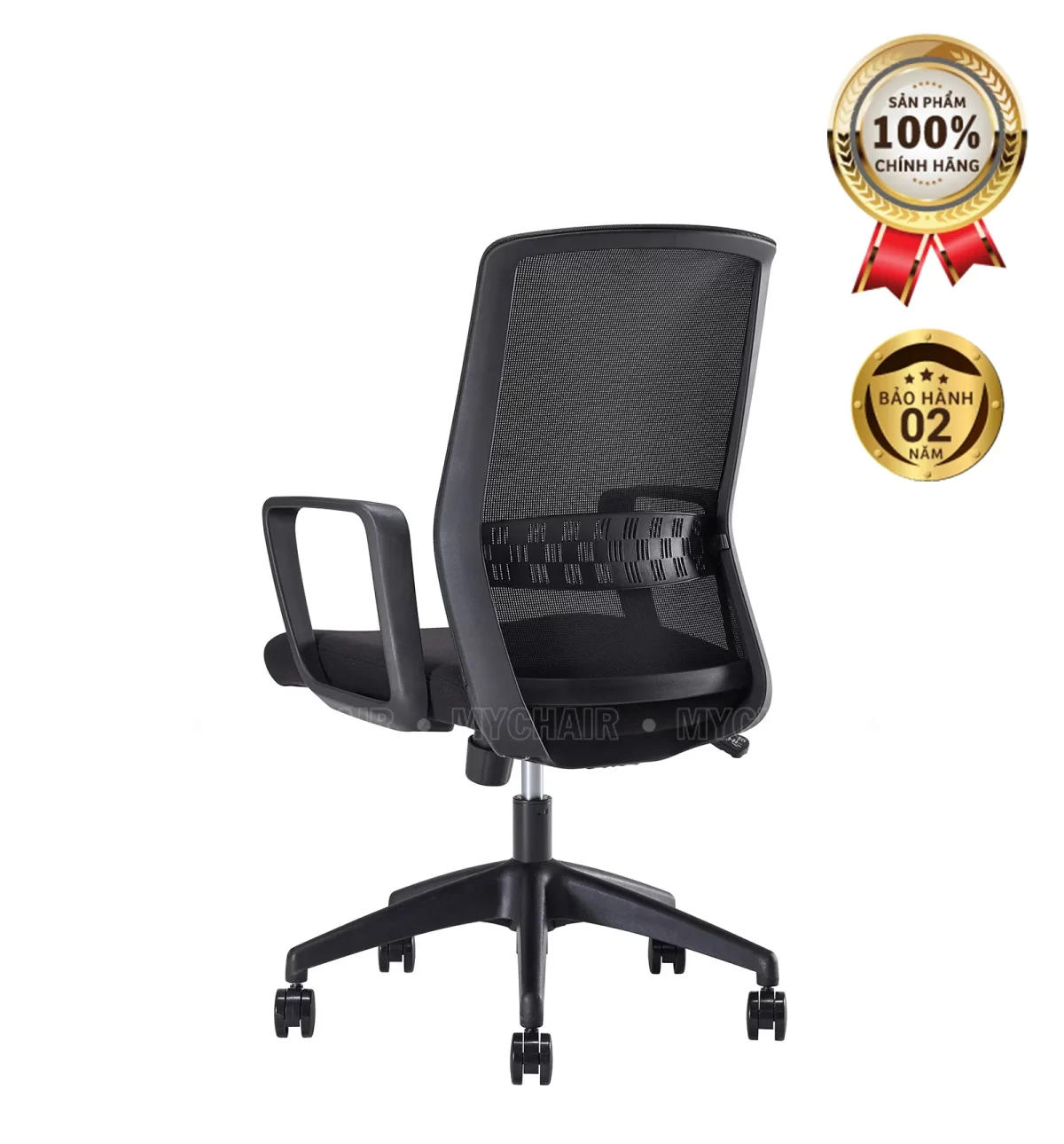 Ghế Xoay Nhân Viên Lưới Nỉ MyChair FM126BB