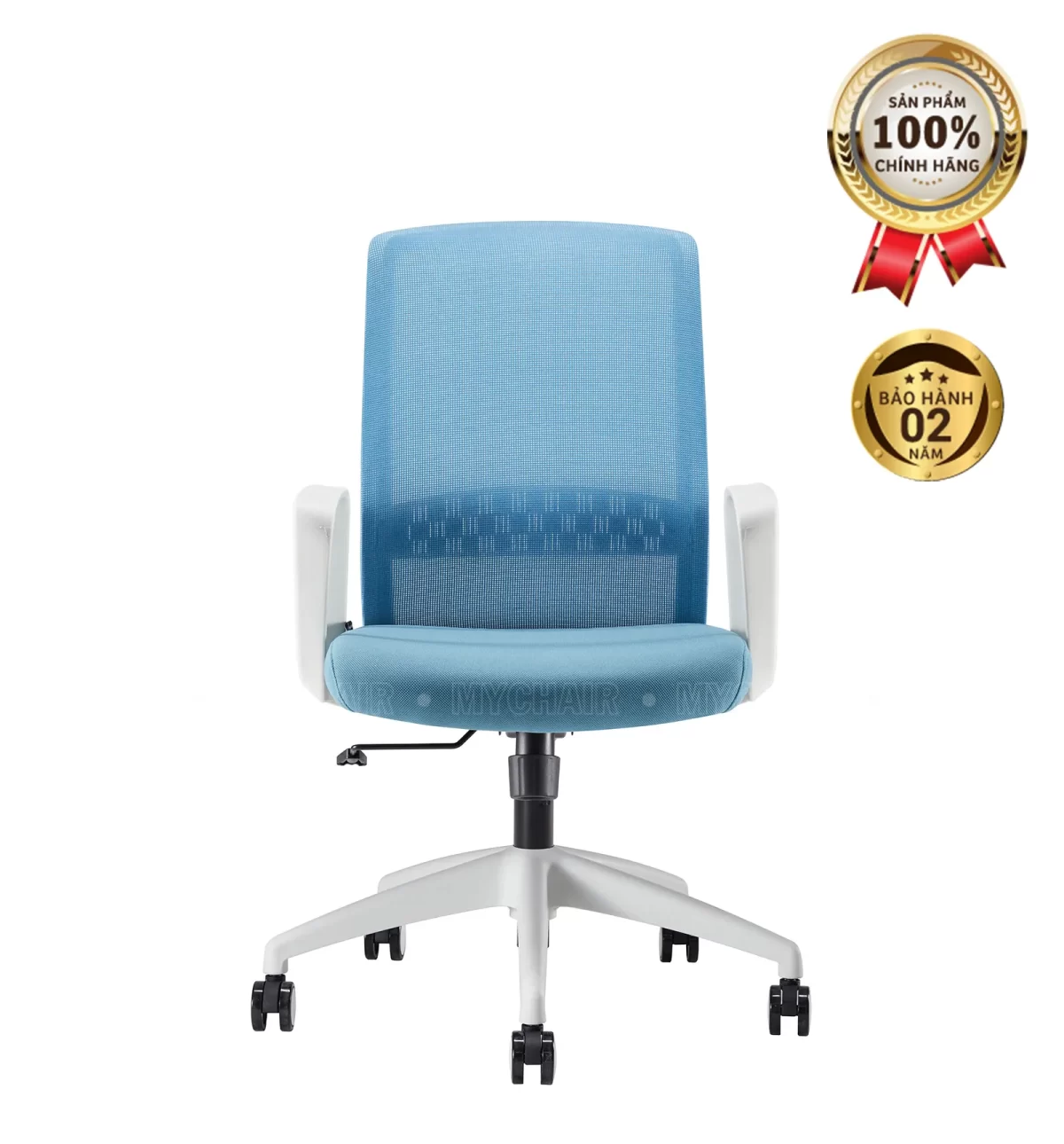 Ghế Xoay Lưới Nỉ Cao Cấp Nhập Khẩu MyChair FM126BW