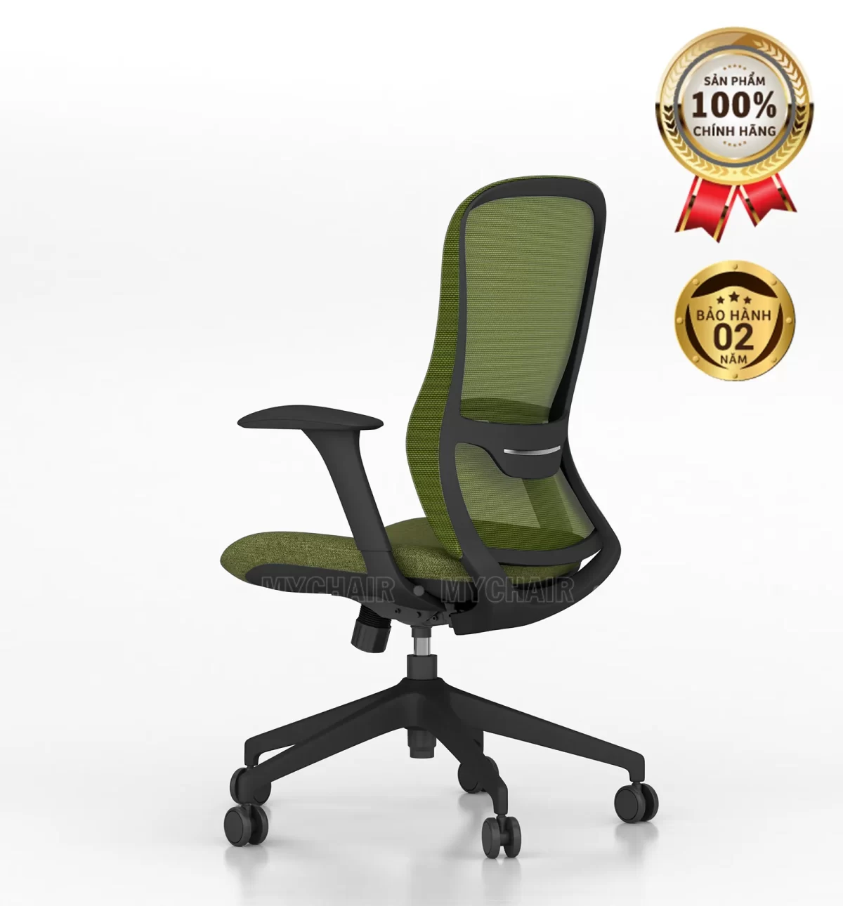 Ghế Xoay Lưới Nỉ Cao Cấp Nhập Khẩu MyChair FM114BB-1