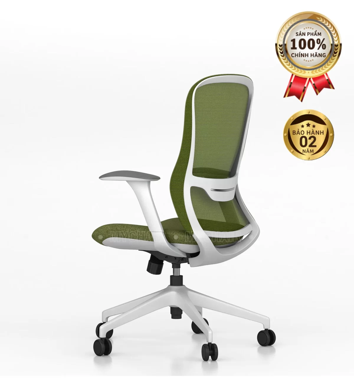 Ghế Xoay Lưới Nỉ Cao Cấp Nhập Khẩu MyChair FM114BW-1