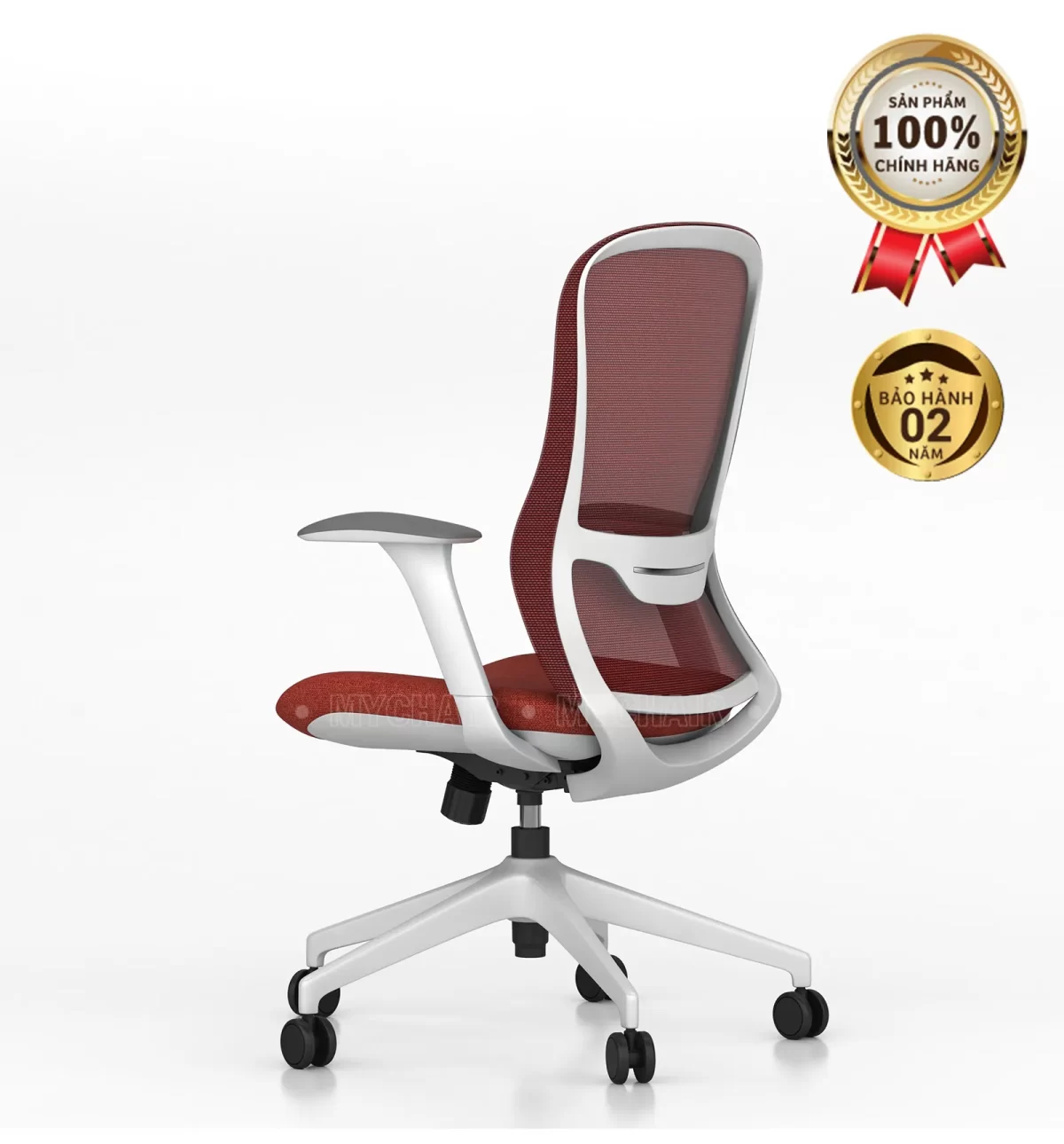 Ghế Xoay Lưới Nỉ Cao Cấp Nhập Khẩu MyChair FM114BW-1