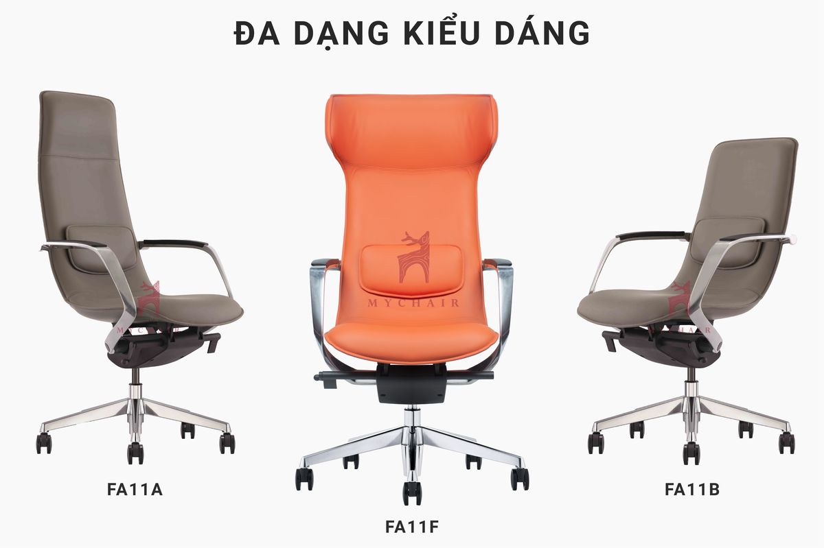 Ghế Giám Đốc Da Cao Cấp Nhập Khẩu MyChair FA11F Ghế Giám Đốc Da Cao Cấp Nhập Khẩu MyChair FA11F