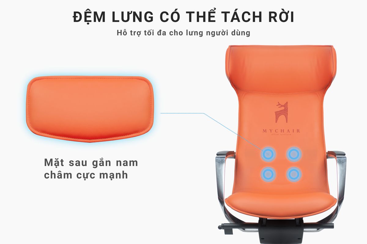 Ghế Giám Đốc Da Cao Cấp Nhập Khẩu MyChair FA11F Ghế Giám Đốc Da Cao Cấp Nhập Khẩu MyChair FA11F