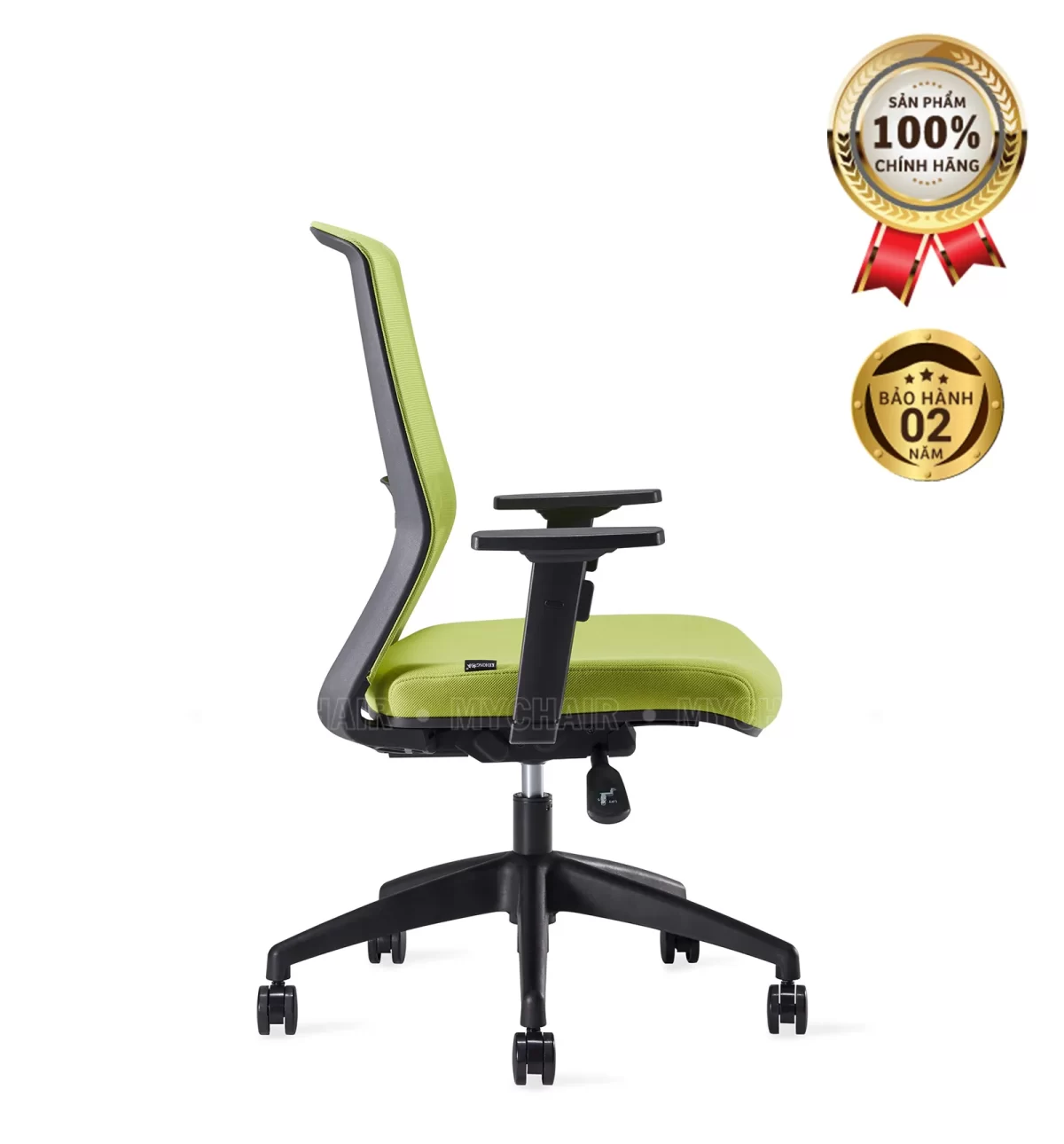 Ghế Xoay Lưới Nỉ Cao Cấp Nhập Khẩu MyChair FM126BB-2