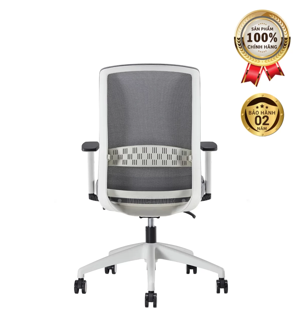 Ghế Xoay Lưới Nỉ Cao Cấp Nhập Khẩu MyChair FM126BW-2