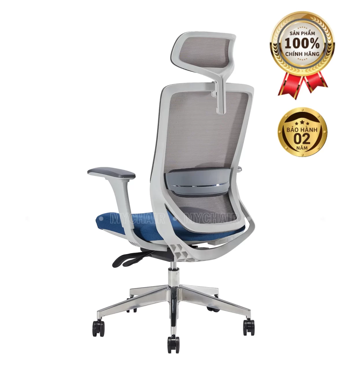 Ghế Xoay Lưới Nỉ Cao Cấp Nhập Khẩu MyChair FM48AW-1