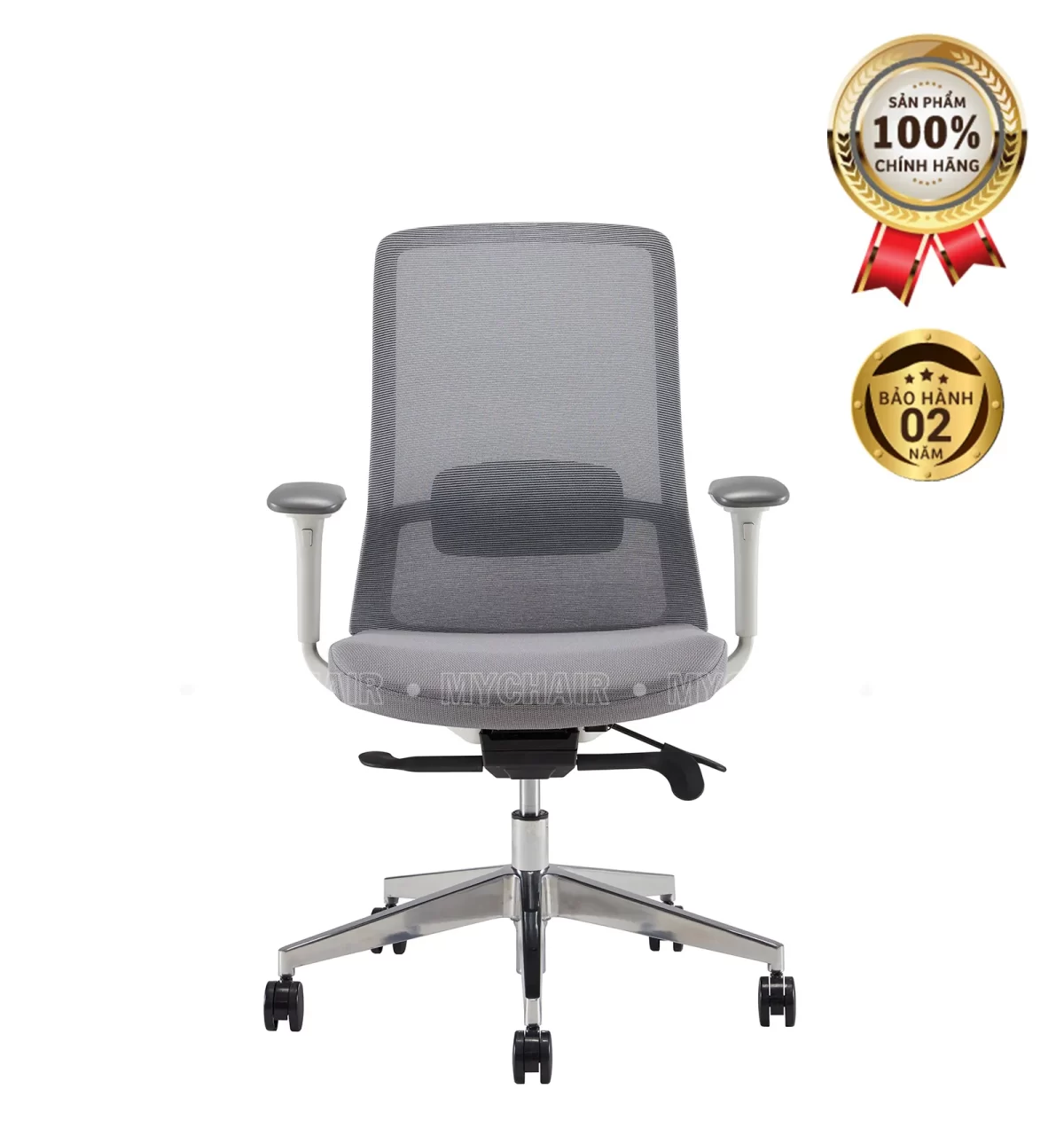 Ghế Xoay Lưới Nỉ Cao Cấp Nhập Khẩu MyChair FM49BW-1