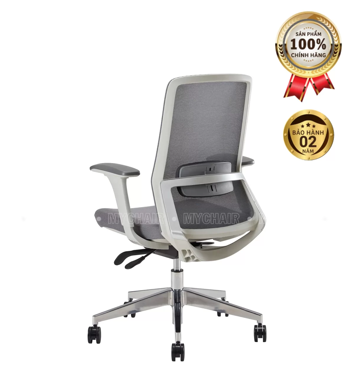 Ghế Xoay Lưới Nỉ Cao Cấp Nhập Khẩu MyChair FM49BW-1