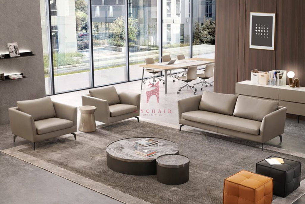 Thiết kế hiện đại của ghế sofa cao cấp MyChair SF017