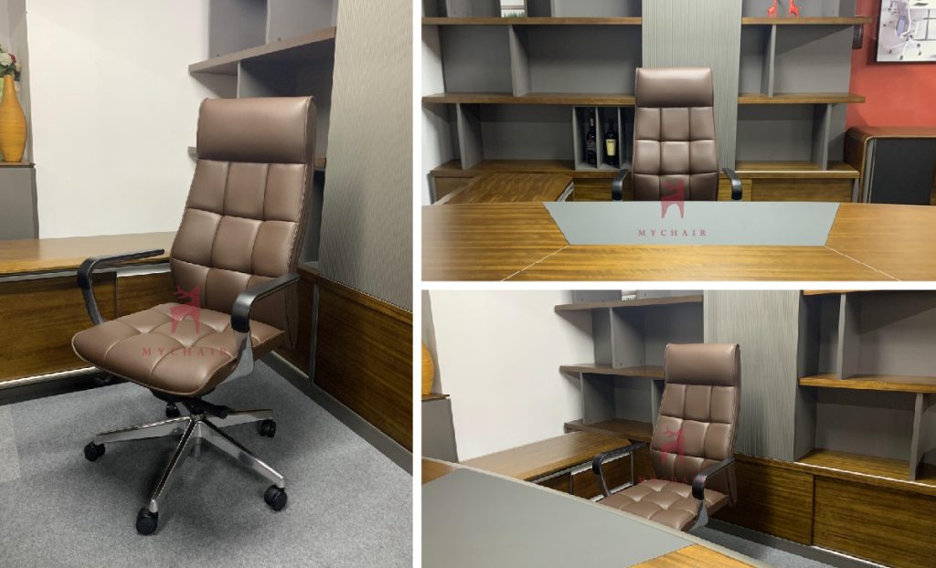 Ghế Giám Đốc Da Cao Cấp Nhập Khẩu MyChair MO121A Ghế Giám Đốc Da Cao Cấp Nhập Khẩu MyChair MO121A