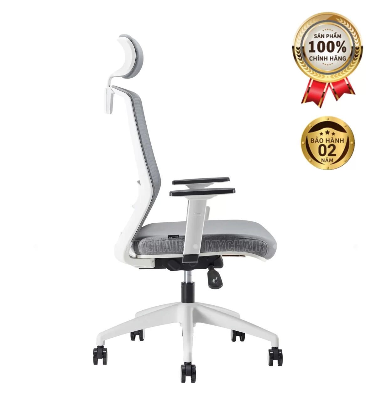 Ghế Xoay Lưới Nỉ Cao Cấp Nhập Khẩu MyChair FM126AW-2