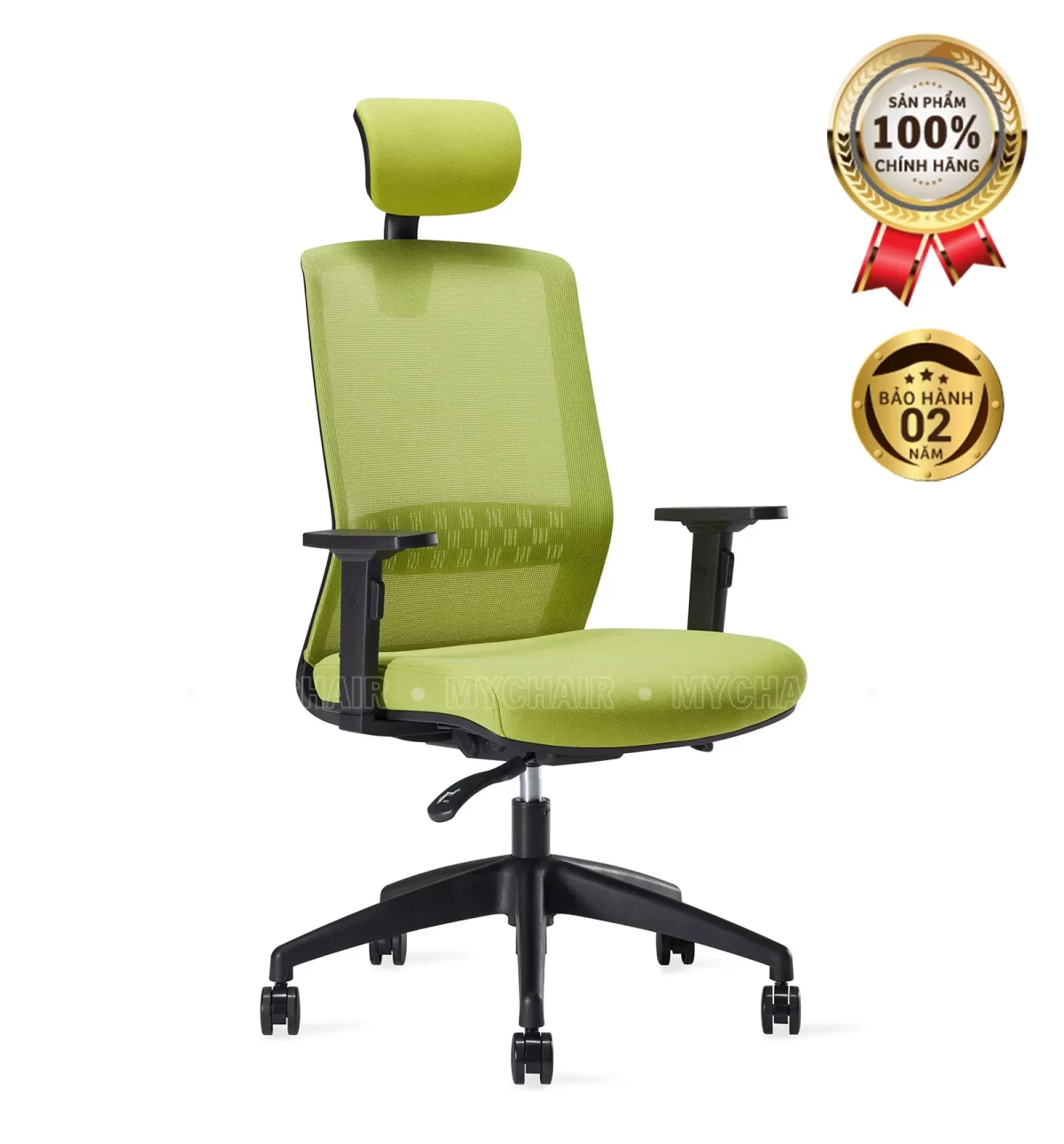 Ghế Xoay Lưới Nỉ Cao Cấp Nhập Khẩu MyChair FM126AB-2