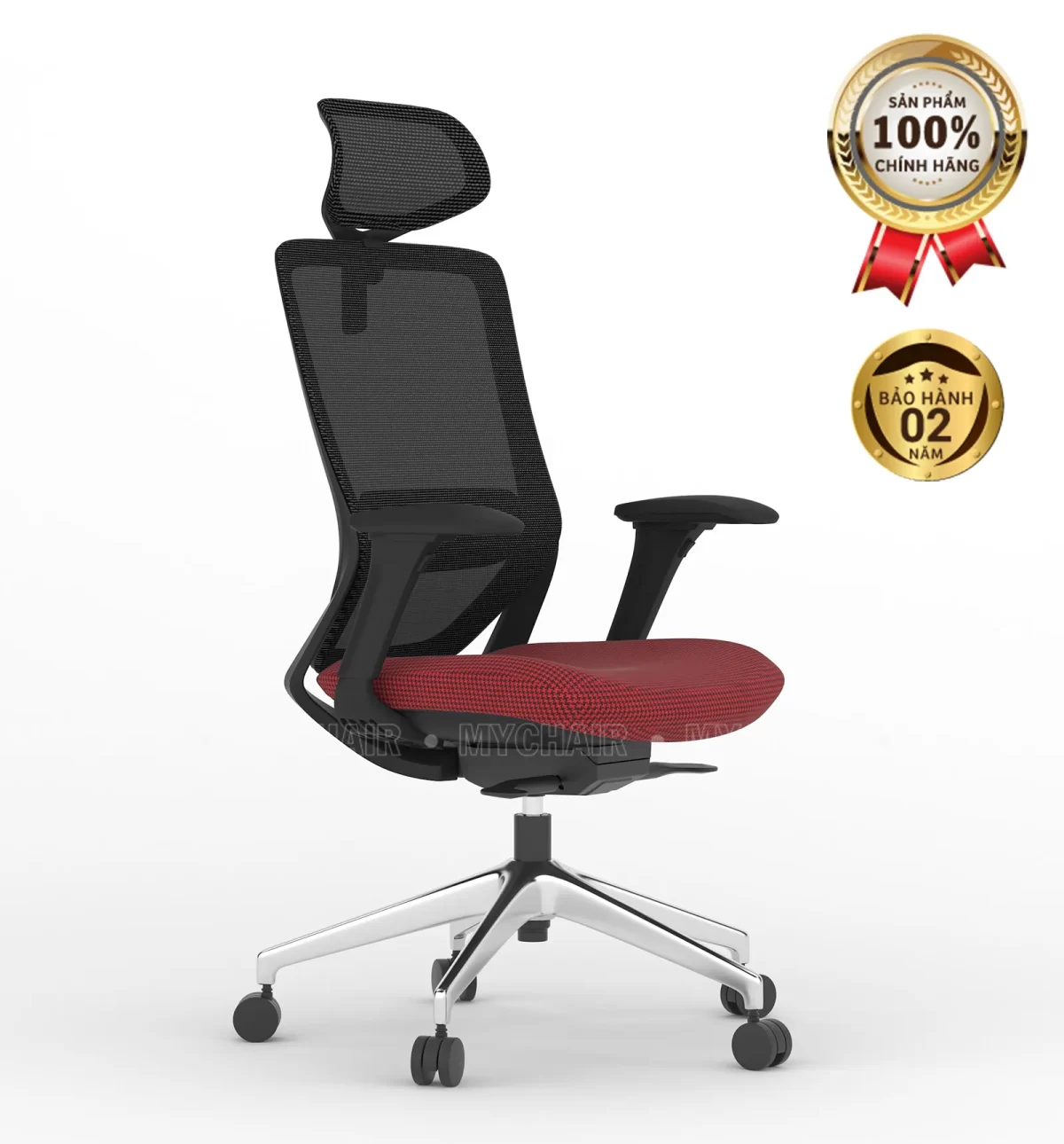 Ghế Xoay Lưới Nỉ Cao Cấp Nhập Khẩu MyChair FM48AB-1