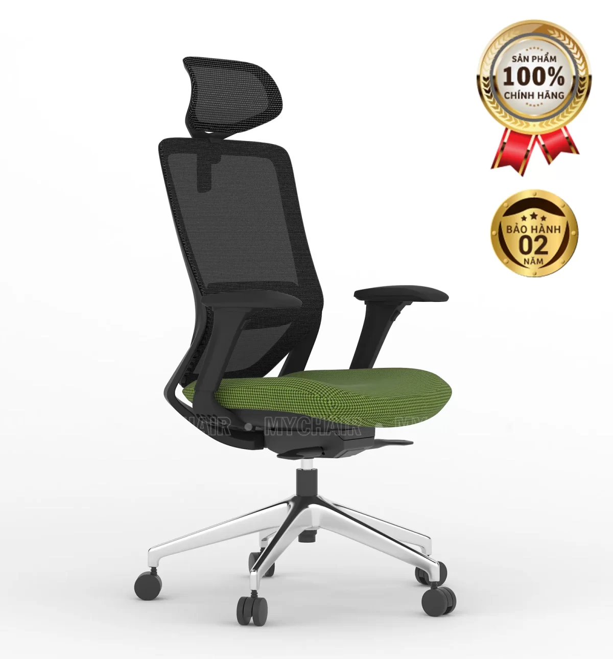 Ghế Xoay Lưới Nỉ Cao Cấp Nhập Khẩu MyChair FM48AB-1