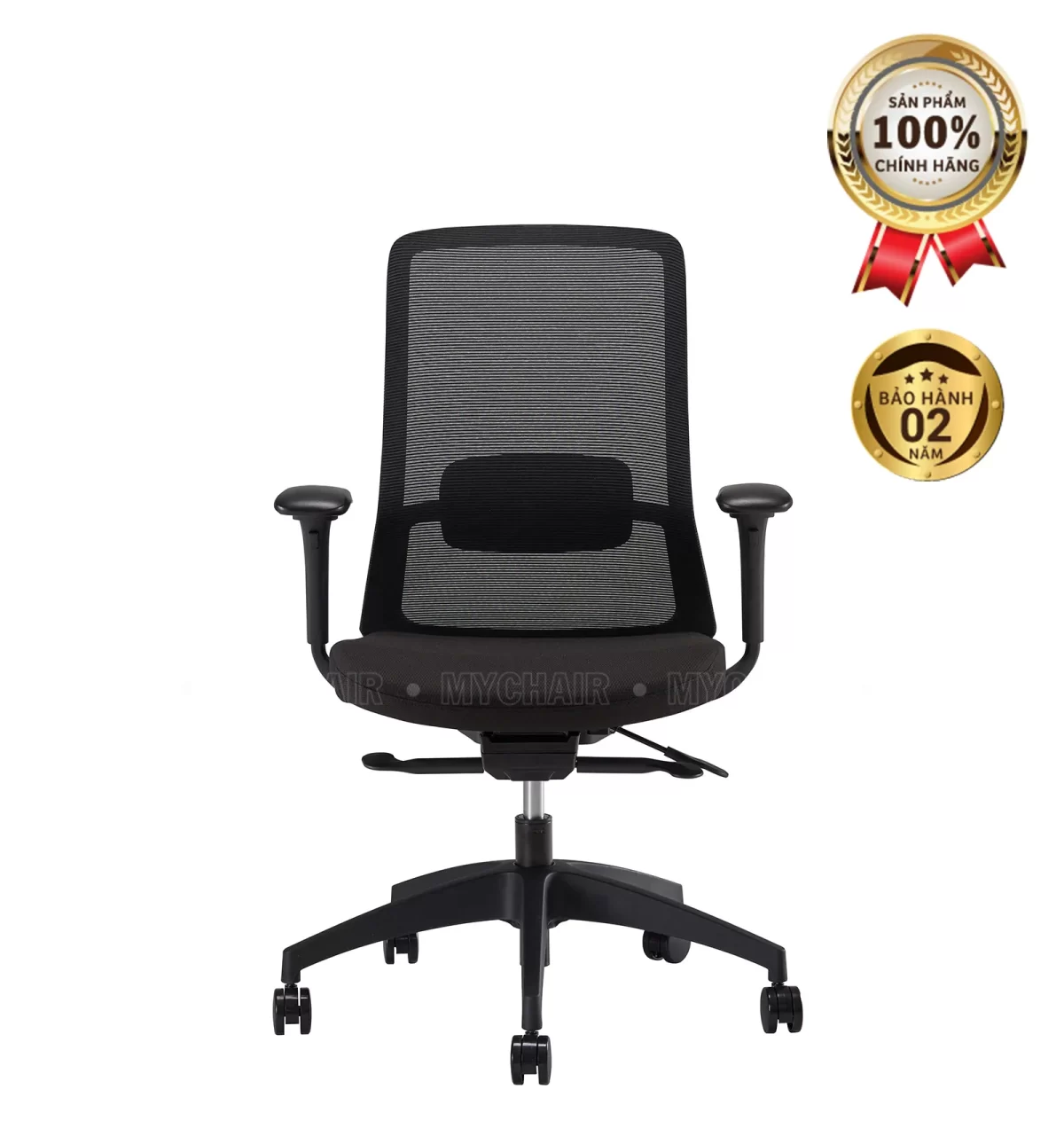 Ghế Xoay Lưới Nỉ Cao Cấp Nhập Khẩu MyChair FM49BB-1