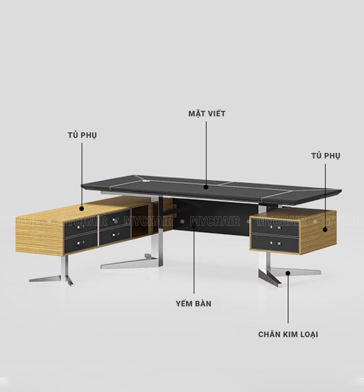 Bàn Giám Đốc Cao Cấp MyChair WD01