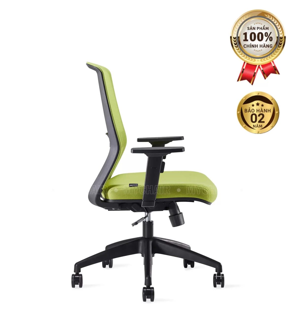 Ghế Xoay Lưới Nỉ Cao Cấp Nhập Khẩu MyChair FM126BB-1