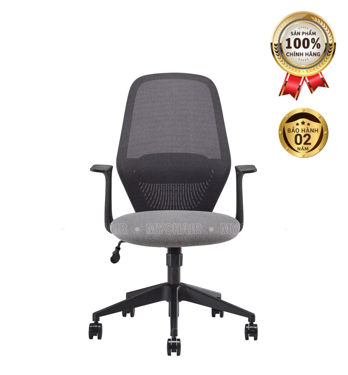 Ghế Xoay Lưới Nỉ Cao Cấp Nhập Khẩu MyChair FM113BB-1