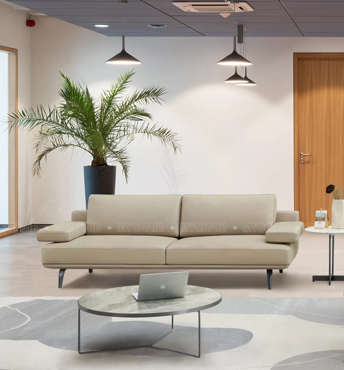 Sofa Da Cao Cấp Nhập Khẩu 3 Chỗ MyChair SF038-3