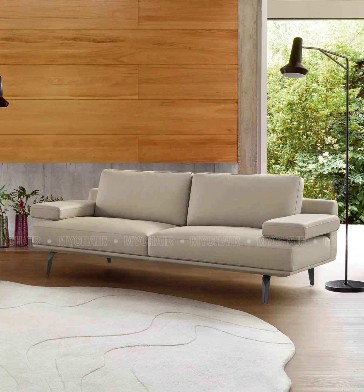 Sofa Da Cao Cấp Nhập Khẩu 3 Chỗ MyChair SF038-3