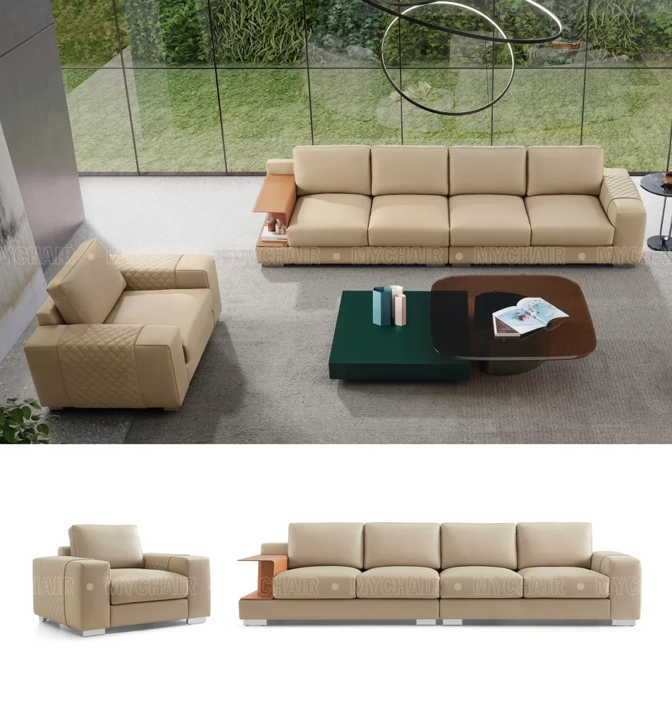 Bộ Sofa Da Cao Cấp Nhập Khẩu 4 Chỗ MyChair SF039A