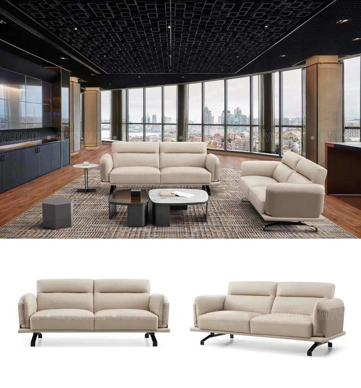 Bộ Sofa Da Cao Cấp Nhập Khẩu MyChair SF043