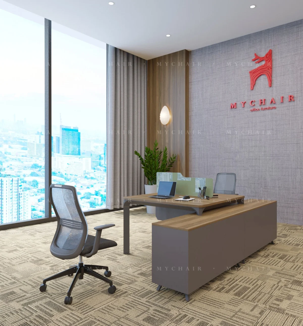 Bàn Làm Việc Cao Cấp MyChair MC67E-2
