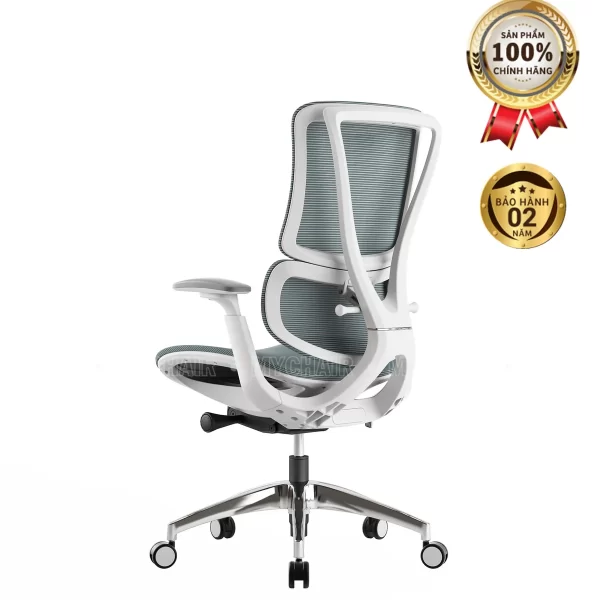 Ghế Xoay Lưới Nỉ Cao Cấp Nhập Khẩu MyChair FM203BW
