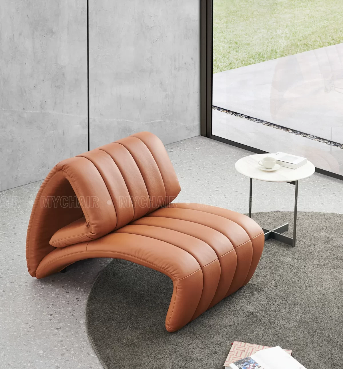 Armchair Da Cao Cấp Nhập Khẩu MyChair SF097