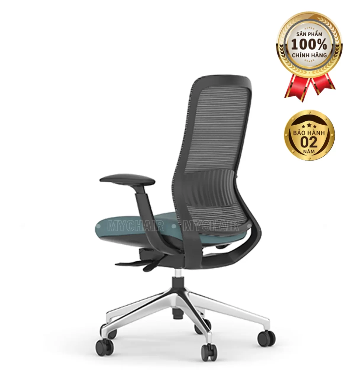 Ghế Xoay Lưới Nỉ Cao Cấp Nhập Khẩu MyChair FM119BB