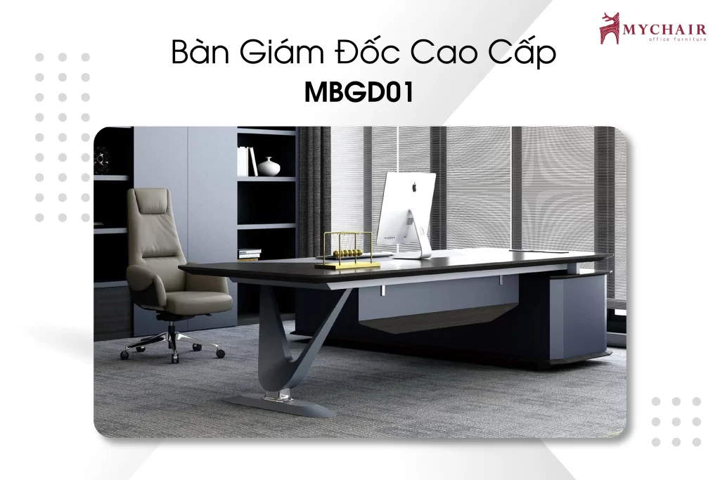 Mẫu bàn giám đốc cao cấp nhập khẩu MBGD01