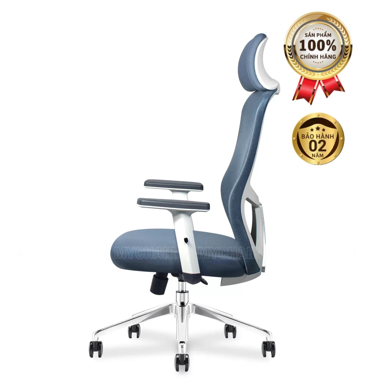 Ghế Xoay Lưới Nỉ Cao Cấp Nhập Khẩu MyChair FM33AW-2