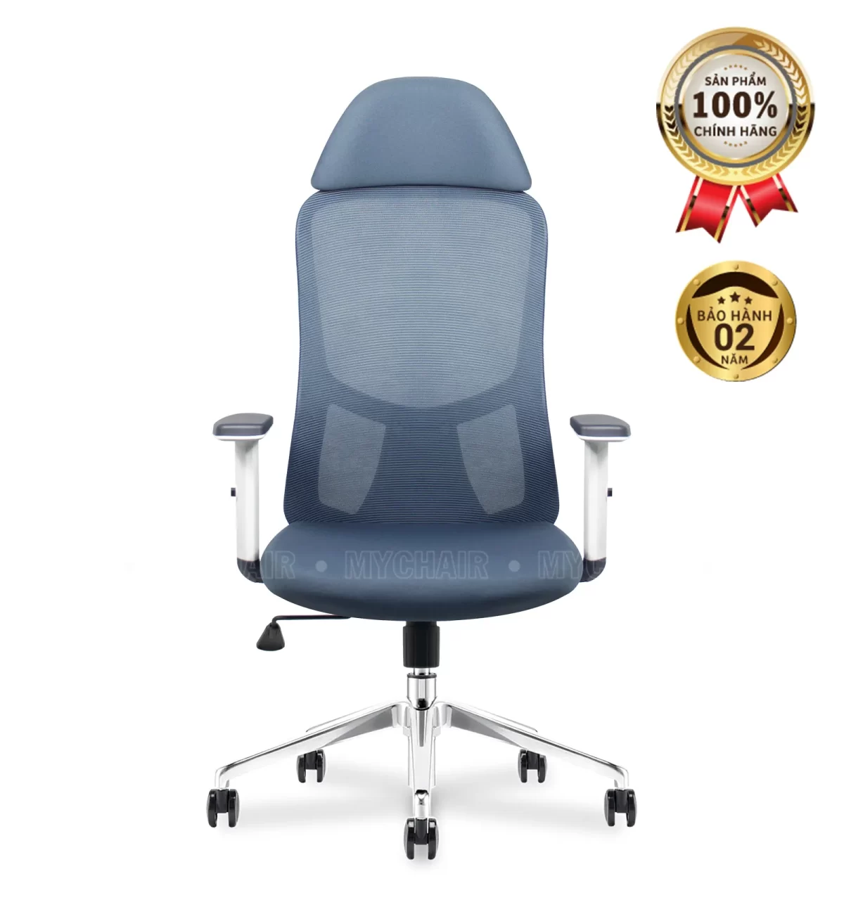 Ghế Xoay Lưới Nỉ Cao Cấp Nhập Khẩu MyChair FM33AW-2