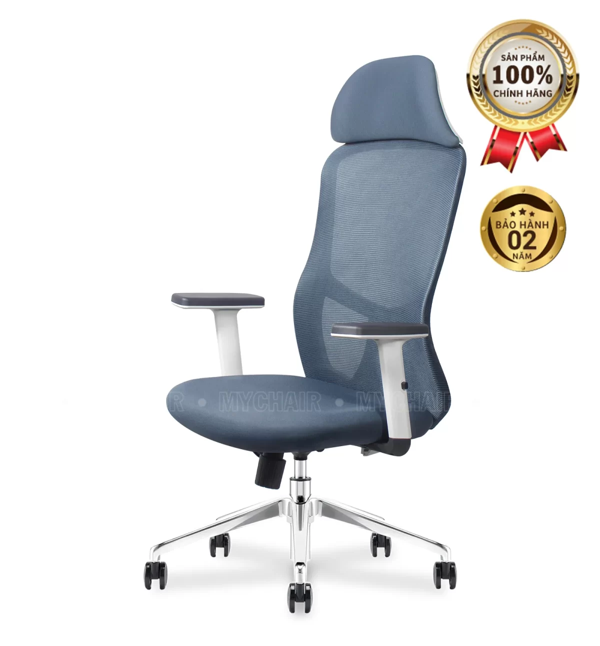 Ghế Xoay Lưới Nỉ Cao Cấp Nhập Khẩu MyChair FM33AW-2