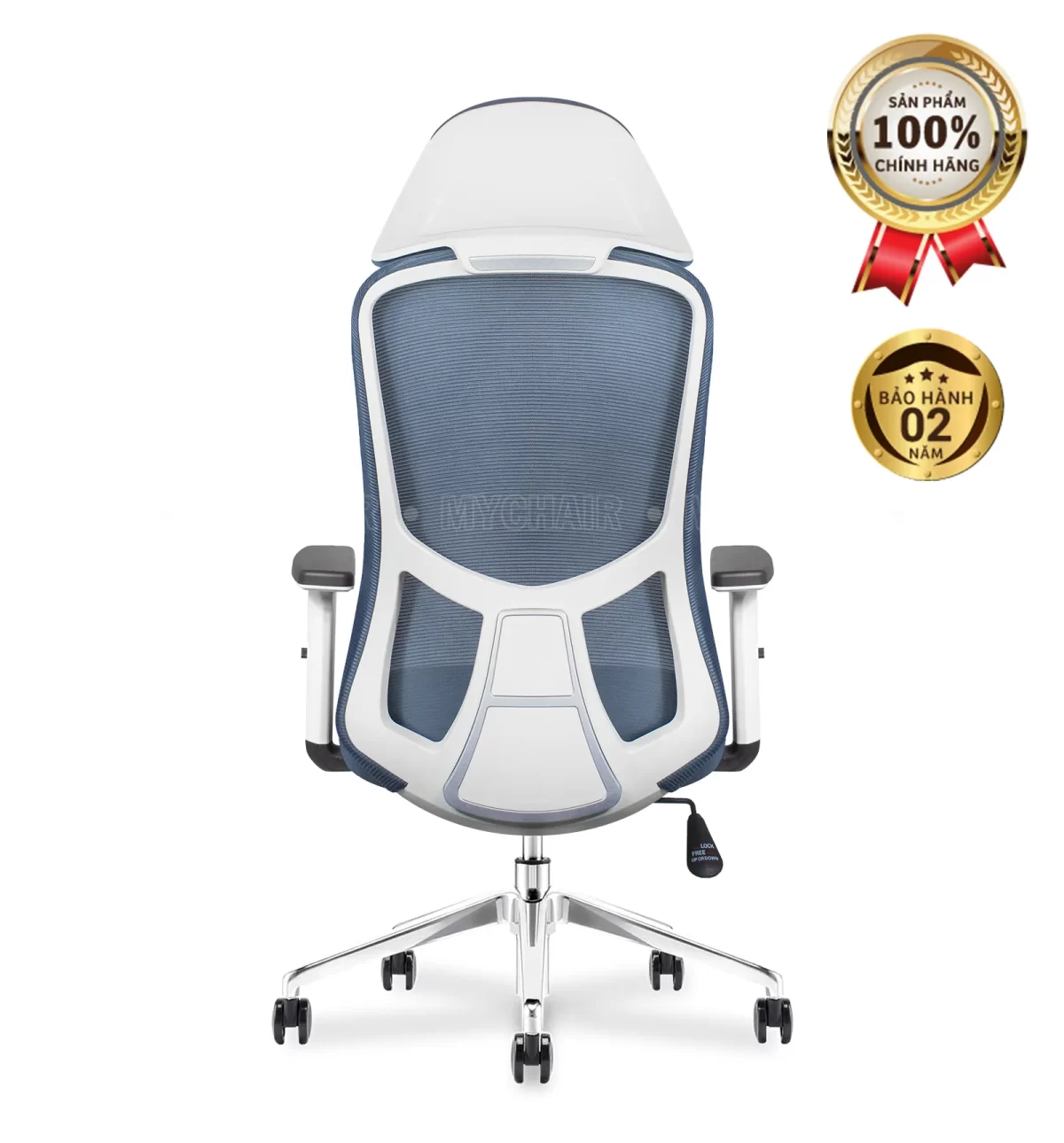 Ghế Xoay Lưới Nỉ Cao Cấp Nhập Khẩu MyChair FM33AW-2