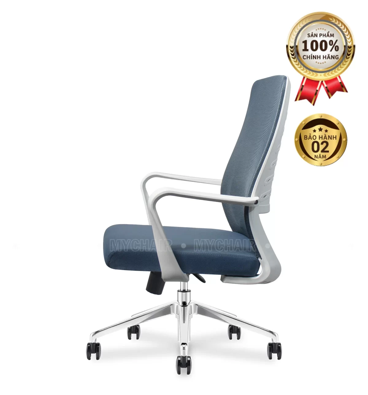 Ghế Xoay Lưới Nỉ Cao Cấp Nhập Khẩu MyChair FM34BW