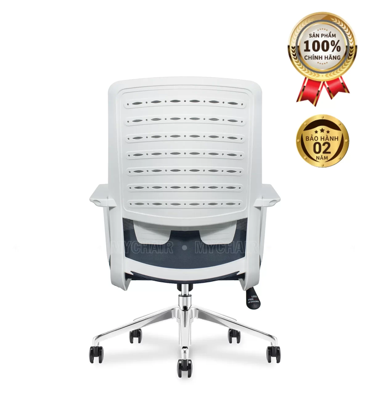 Ghế Xoay Lưới Nỉ Cao Cấp Nhập Khẩu MyChair FM34BW