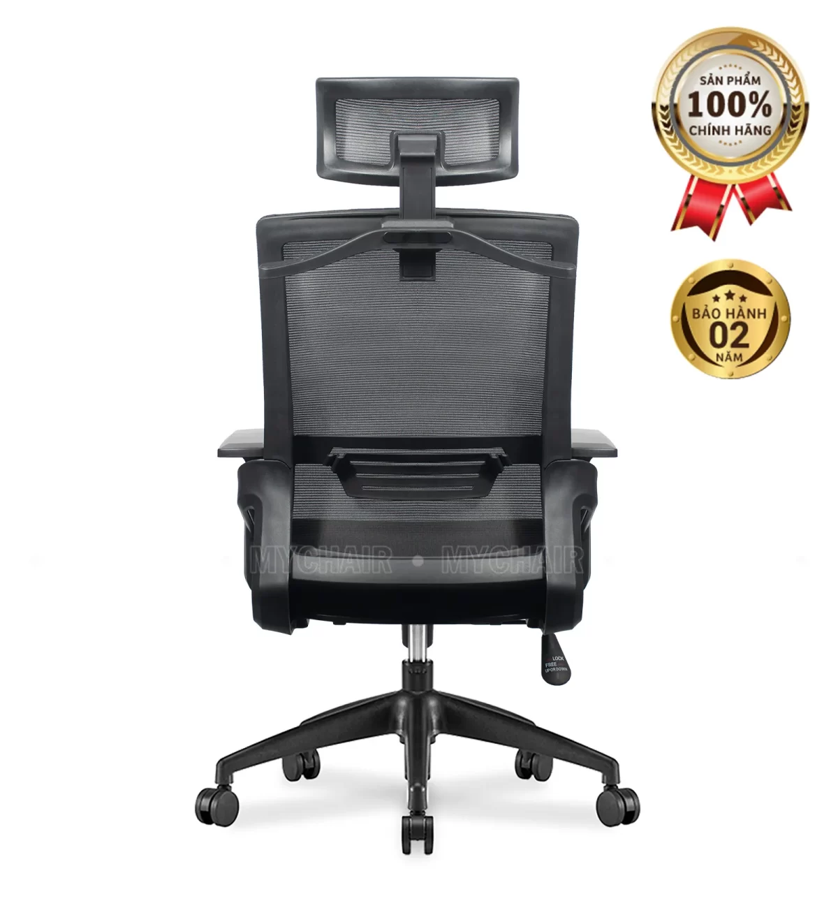 Ghế Xoay Lưới Nỉ Cao Cấp Nhập Khẩu MyChair FM35AB