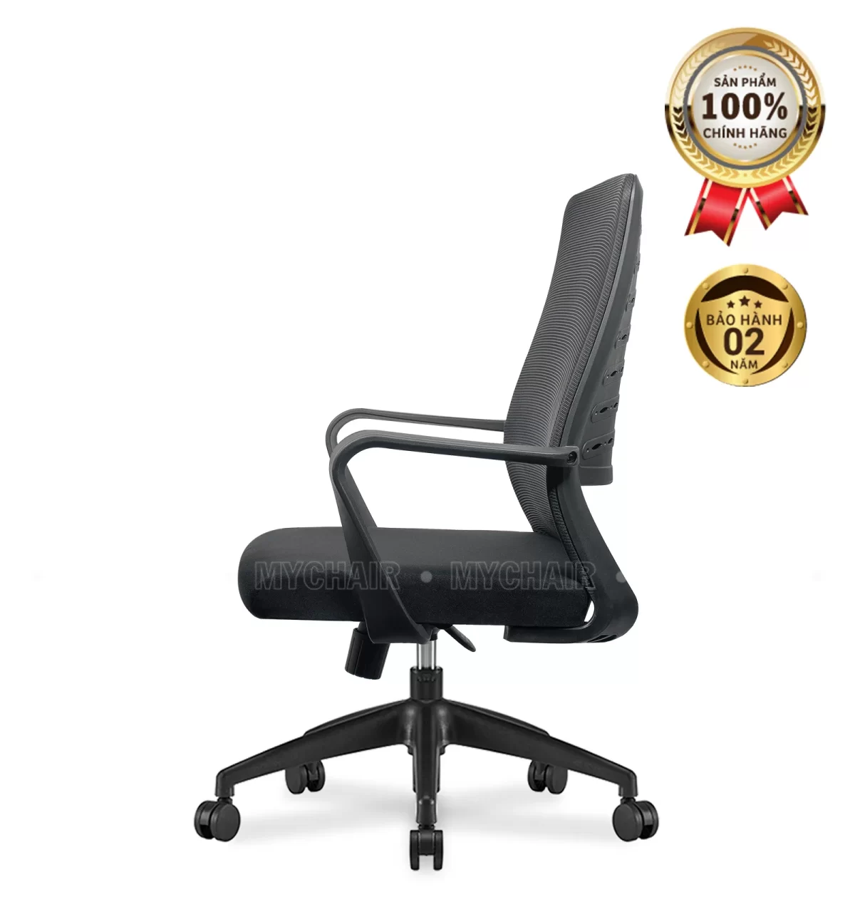 Ghế Xoay Lưới Nỉ Cao Cấp Nhập Khẩu MyChair FM34BB