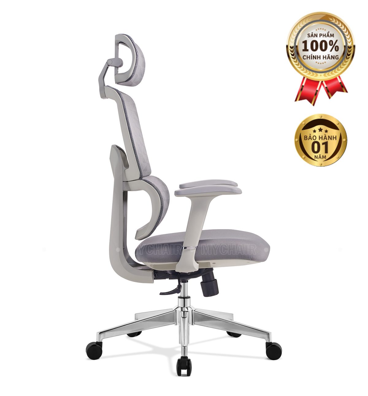 Ghế Xoay Lưới Nỉ Cao Cấp Nhập Khẩu MyChair FM609AW