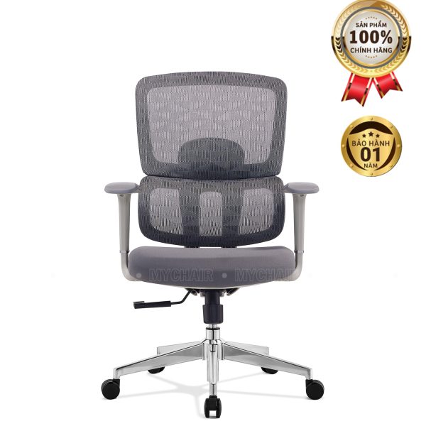 Ghế Xoay Lưới Nỉ Cao Cấp Nhập Khẩu MyChair FM609BW