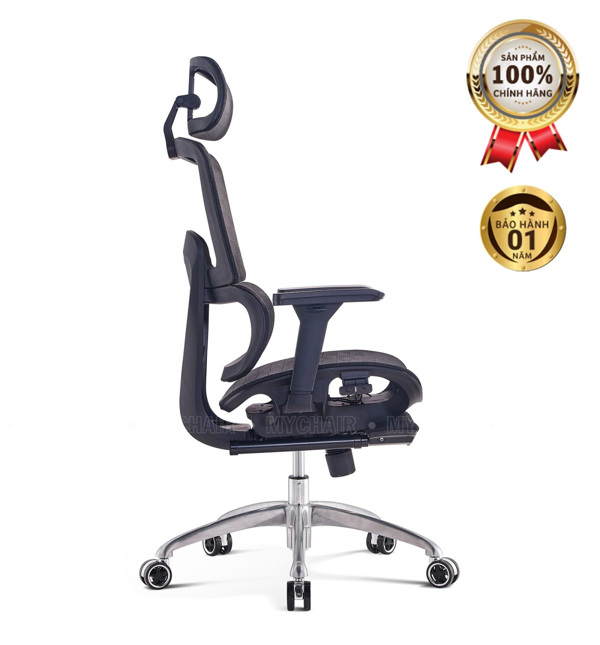 Ghế Xoay Lưới Nỉ Cao Cấp Nhập Khẩu MyChair FM609E
