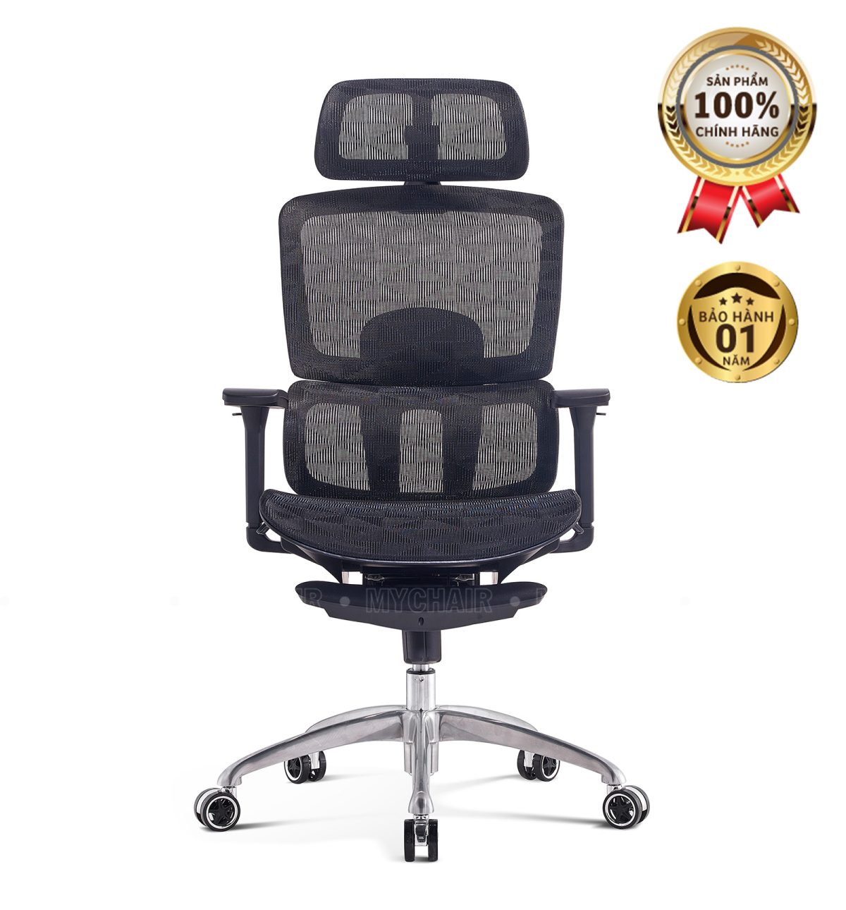 Ghế Xoay Lưới Nỉ Cao Cấp Nhập Khẩu MyChair FM609E