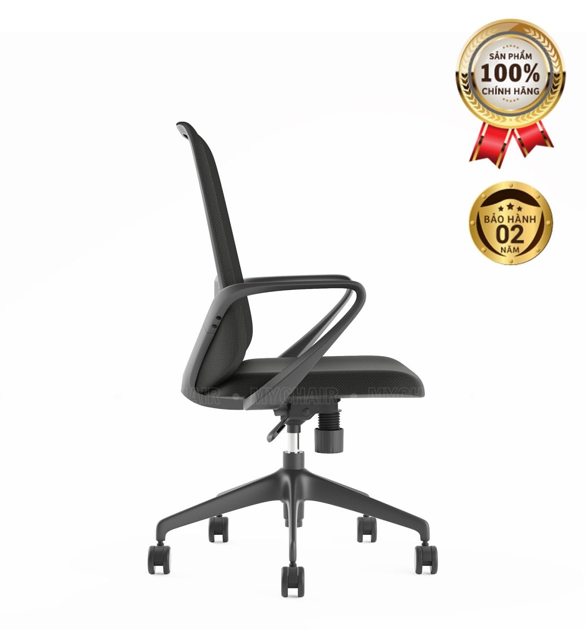 Ghế Xoay Lưới Nỉ Cao Cấp Nhập Khẩu MyChair FM204BB