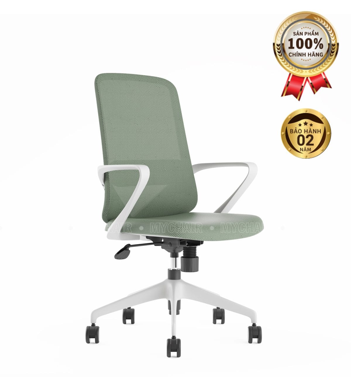 Ghế Xoay Lưới Nỉ Cao Cấp Nhập Khẩu MyChair FM204BW